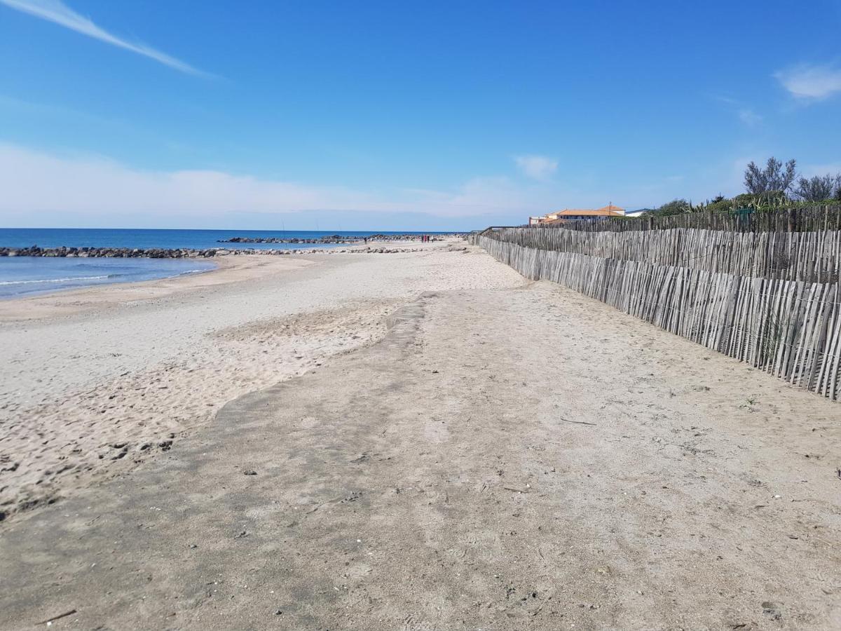 La Rose Des Sables, T2 A La Mer, Terrasse Et Garage Frontignan Exterior foto